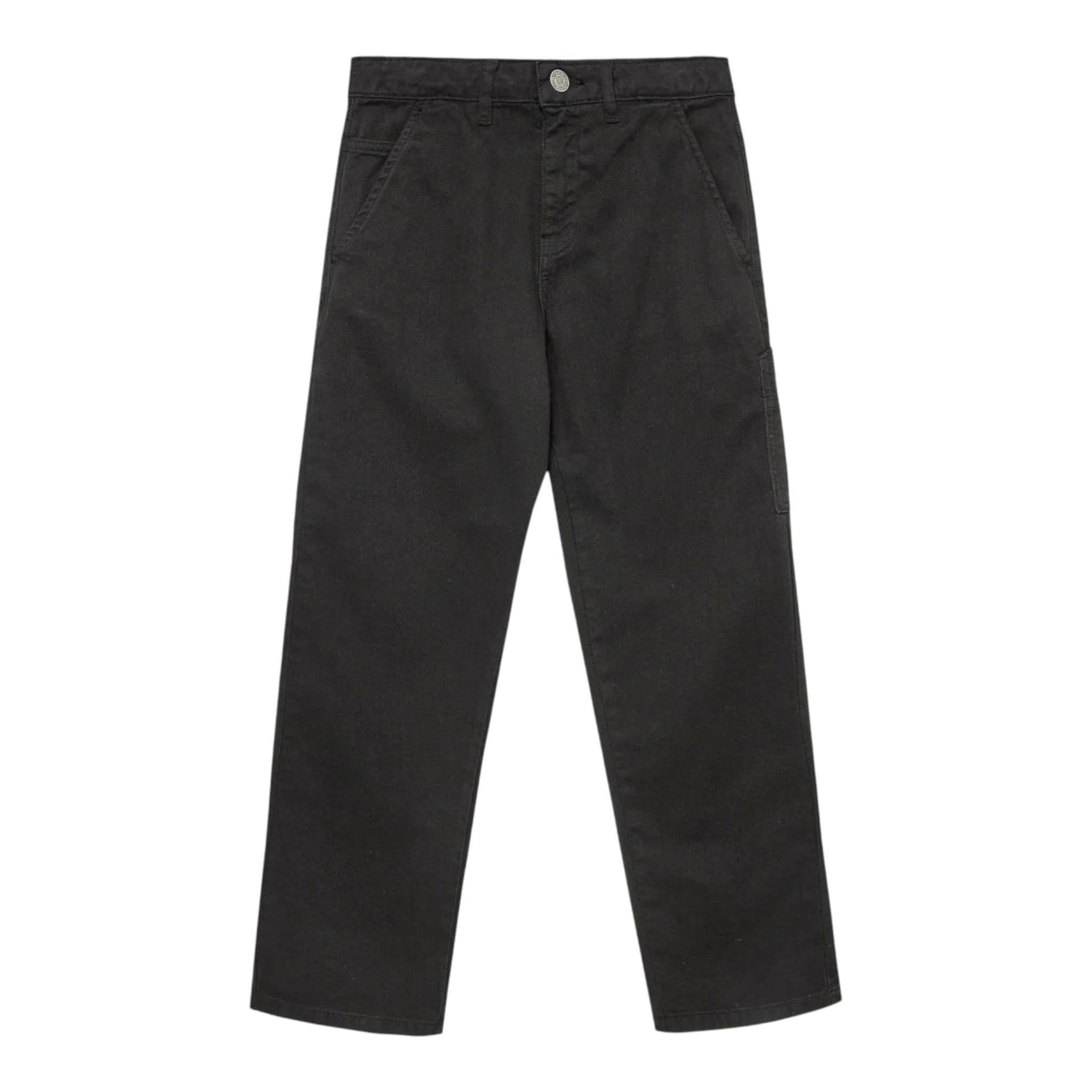 GUESS jeans tinta unita con logo Nero per Bambino L4YB02WE1L0 NERO GUESS