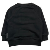 JOHN RICHMOND felpa chiusa girocollo tinta unita cn stampa in contrasto Nero per Neonato RIA25119FE NERO JOHN RICHMOND