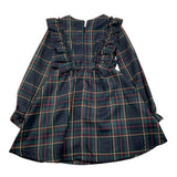 TRUSSARDI abito manica lunga stampa fantasia Blu per Bambina TGA25066 BLU TRUSSARDI
