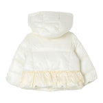 LIU JO giubbino tinta unita con cappuccio Panna per Neonata HF4005 PANNA LIU JO