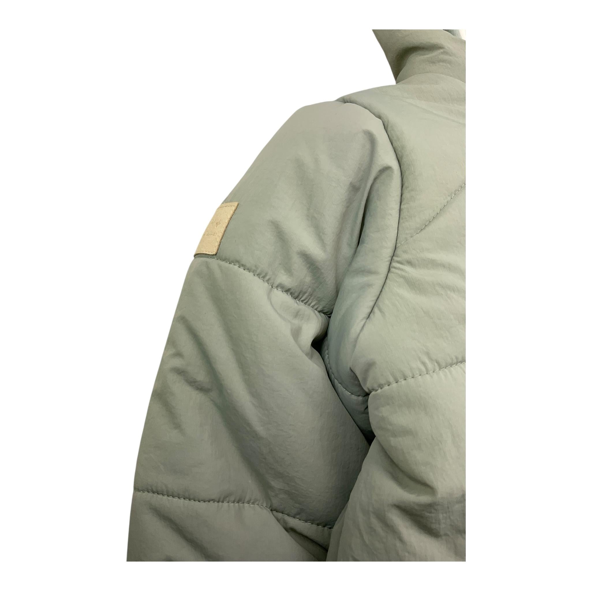 BAMBOOM+BABIES giubbino tinta unita con zip e cappuccio Verde per Bambino ARMY VERDE BAMBOOM+BABIES