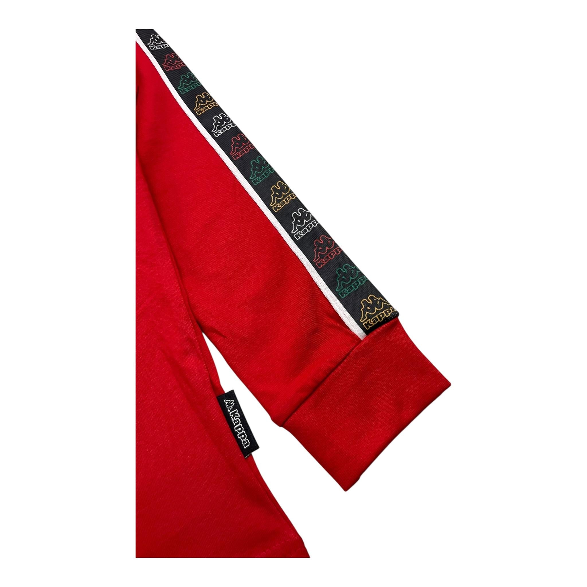 KAPPA shirt girocollo tinta unita con stampa Rosso per Bambino 371V8ZW ROSSO KAPPA