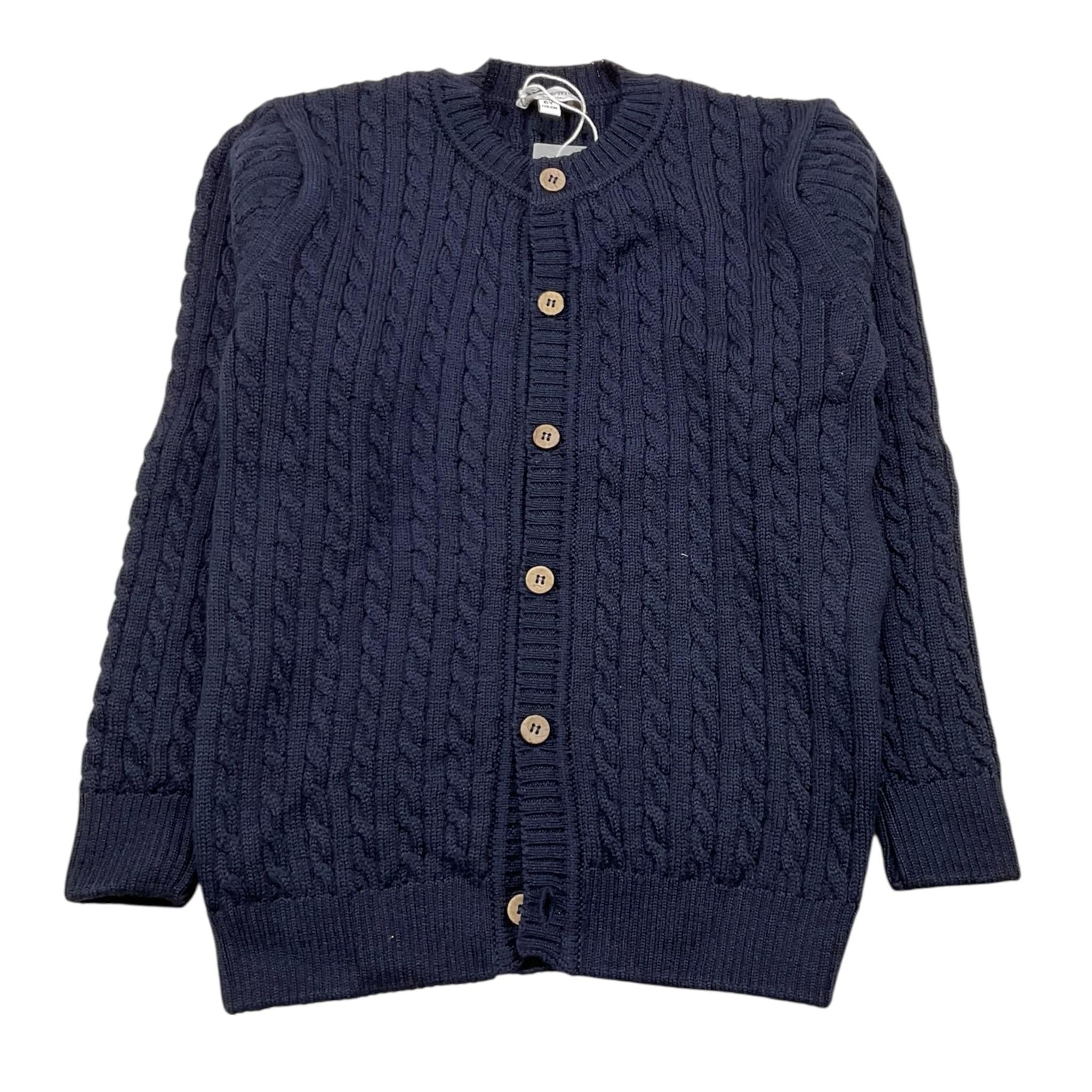 LE COCONNE cardigan tinta unita Blu per Bambino LCN1394 BLU LE COCONNE