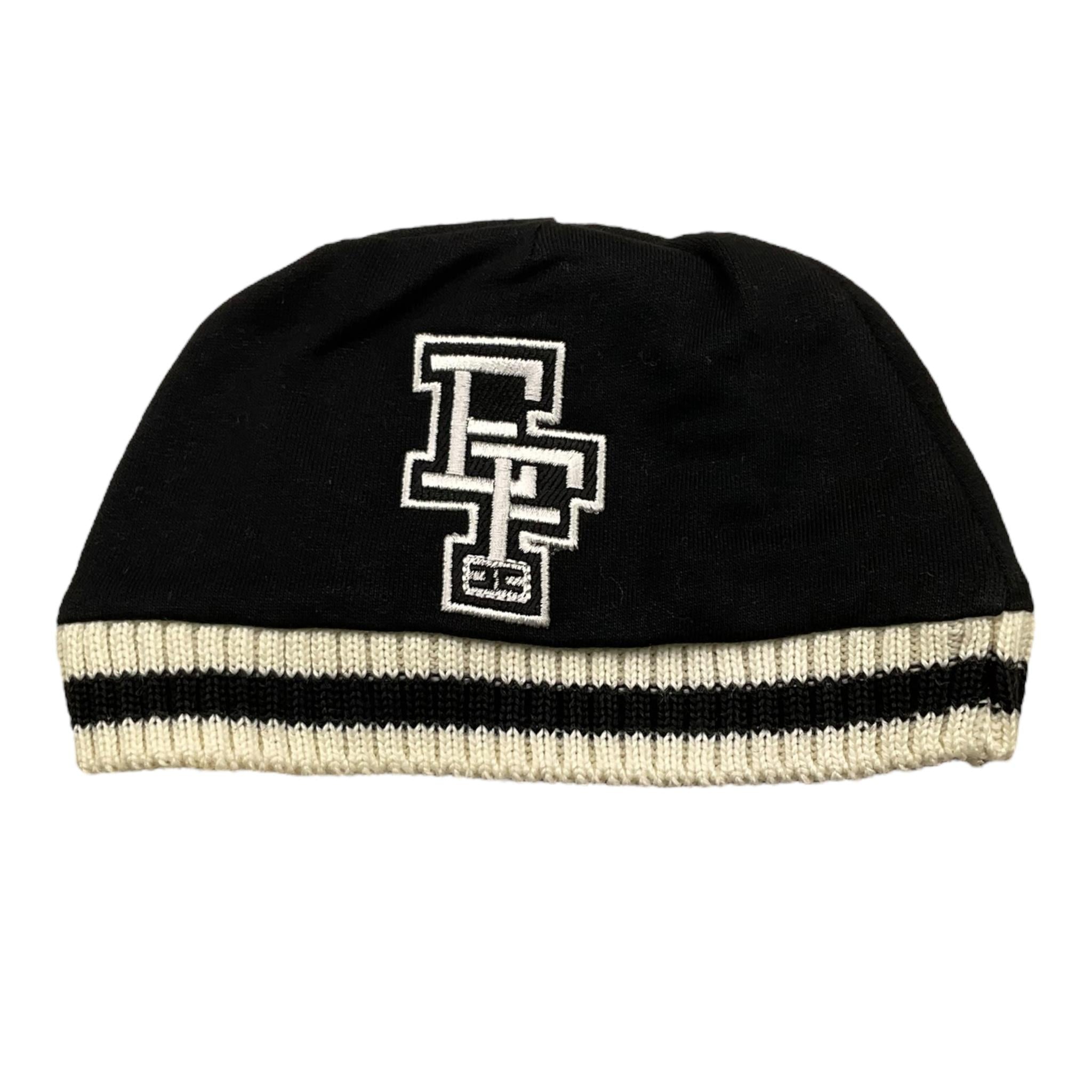 ELISABETTA FRANCHI cappello tinta unita con logo Nero per Neonata ENCP060 NERO ELISABETTA FRANCHI