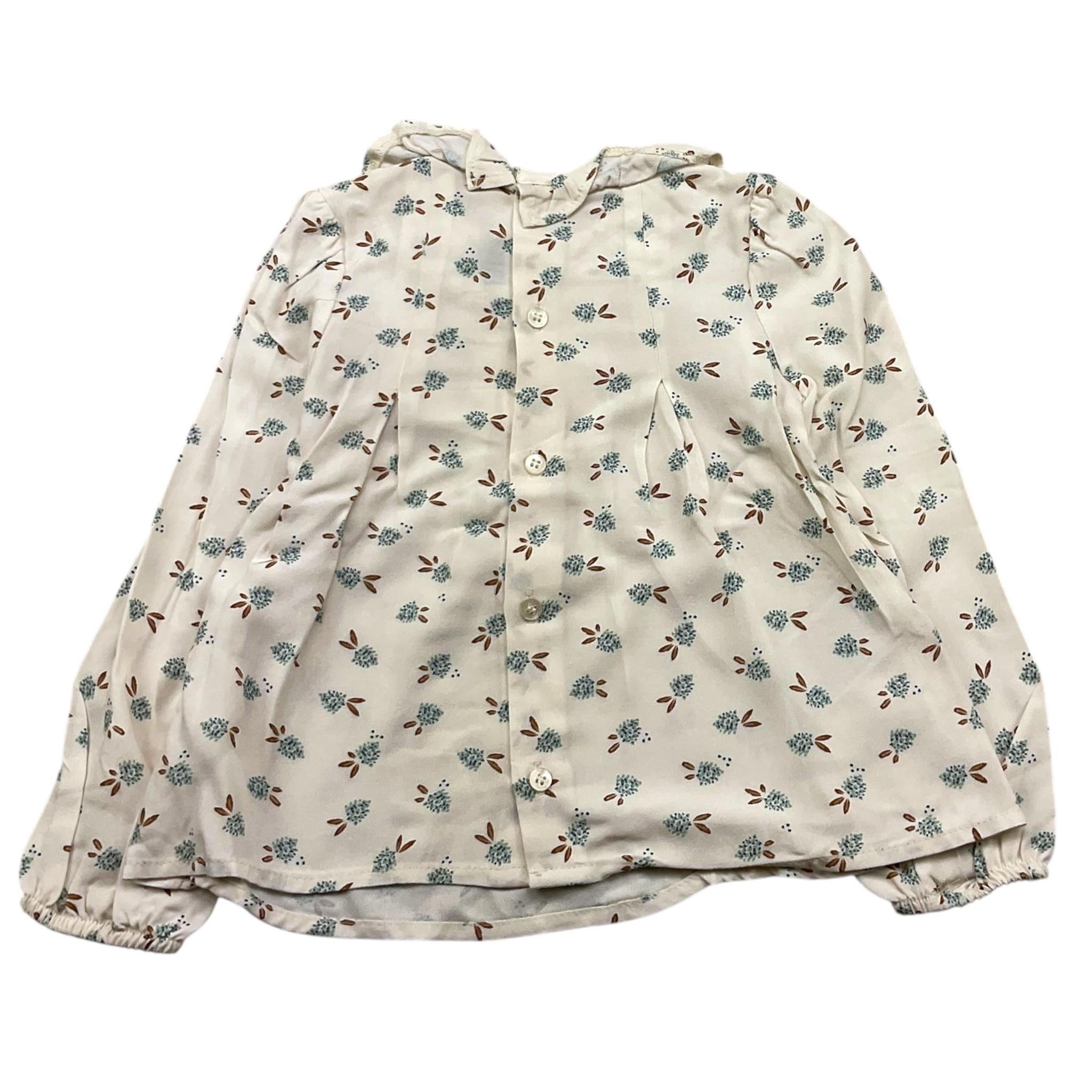 MAYORAL camicia manica lunga tinta unita stampa fantasia Panna per Bambina 2193 PANNA MAYORAL
