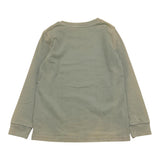 TRUSSARDI shirt girocollo tinta unita con stampa Verde per Bambino TBA25105TS VERDE TRUSSARDI