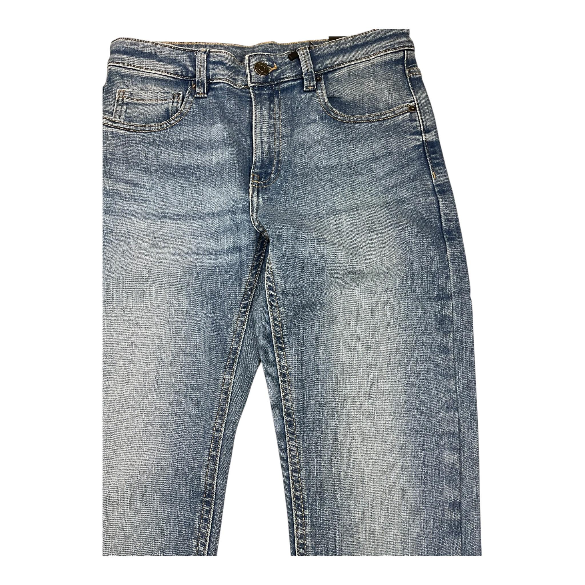NUKUTAVAKE jeans tinta unita con girovita regolabile Azurro per Bambina 516 AZZURRO NUKUTAVAKE