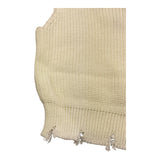 VICOLO top tinta unita giromanica Panna per Bambina 3141TOPW00111X PANNA VICOLO