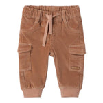 MINI BANDA pantalone tinta unita con elastico in vita Marrone per Neonato 3A639XX MARRONE MINI BANDA