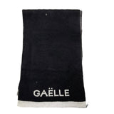 GAELLE sciarpa tinta unita con logo Nero per Bambina 2741SC00507X NERO GAELLE