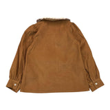 SAINT BARTH camicia tinta unita con colletto in contrasto Biscotto per Bambina MAELYS BISCOTTO SAINT BARTH