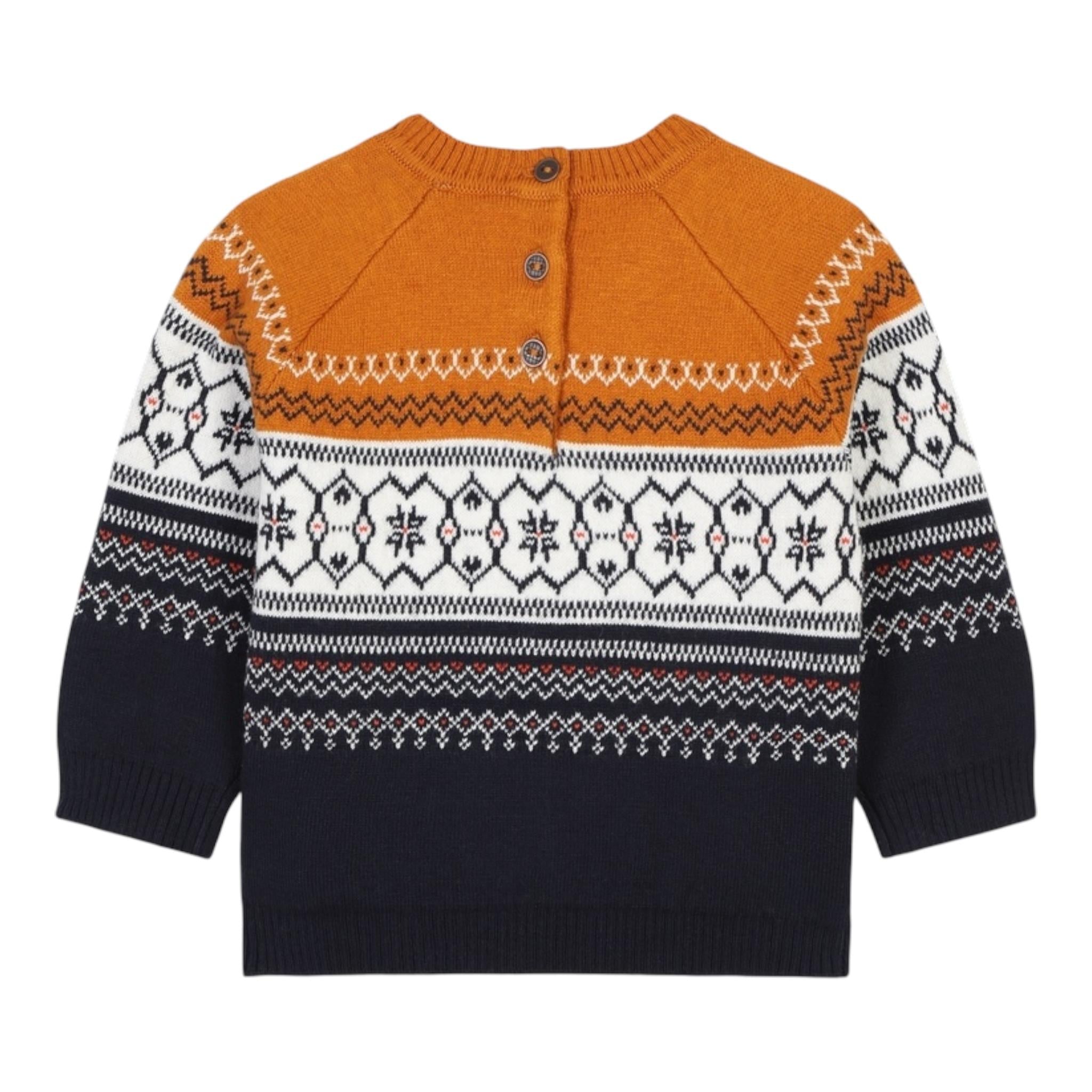 CARRE'MENT BEAU maglia multifantasia girocollo Multicolor per Neonato Y30275 MULTICOLOR CARRE'MENT BEAU