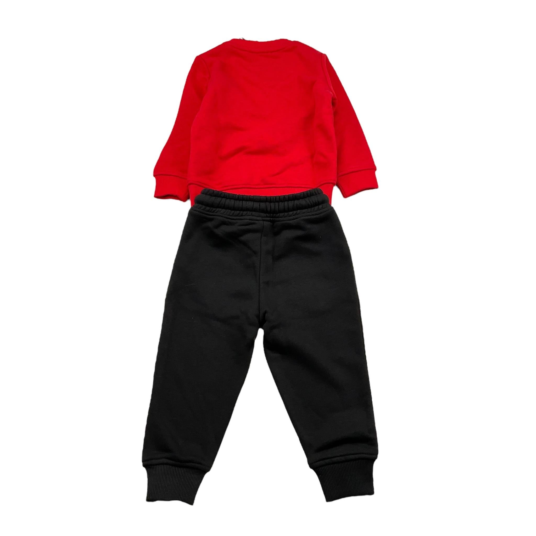 JOHN RICHMOND completo 2pz felpa-pantalone Rosso per Neonato RIA24067CF ROSSO JOHN RICHMOND