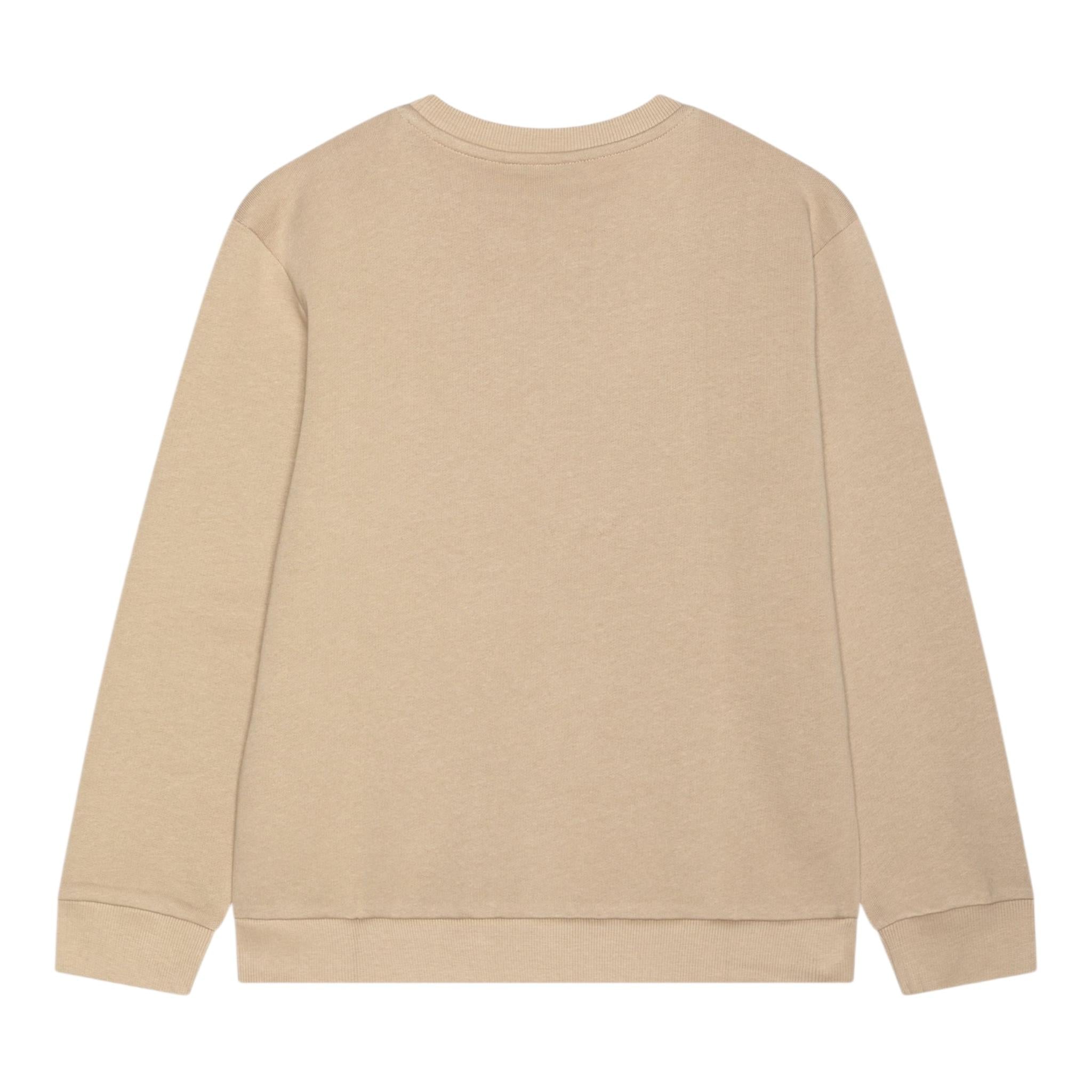 GUESS felpa tinta unita girocollo con stampa Beige per Bambino N73Q10KAUG0J BEIGE GUESS