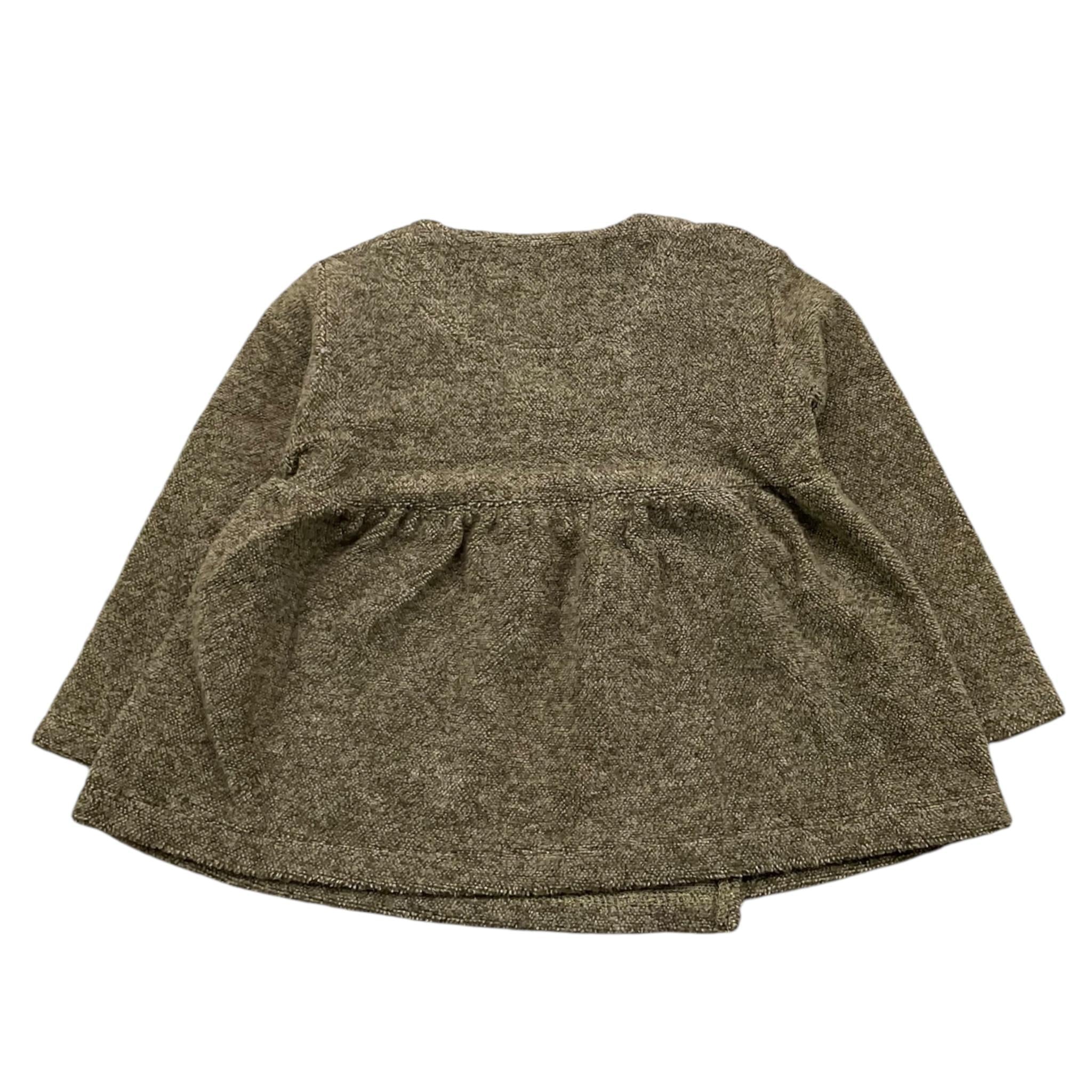 LALALU' cardigan tinta unita Verde per Neonata MGL11N VERDE LALALU'