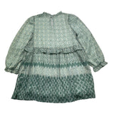 MAYORAL abito in camicia tinta unita con fantasia Verde per Bambina 4913XX VERDE MAYORAL