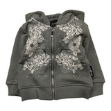 JOHN RICHMOND felpa tinta unita con cappuccio e zip Grigio per Neonato RIA25082FE GRIGIO JOHN RICHMOND