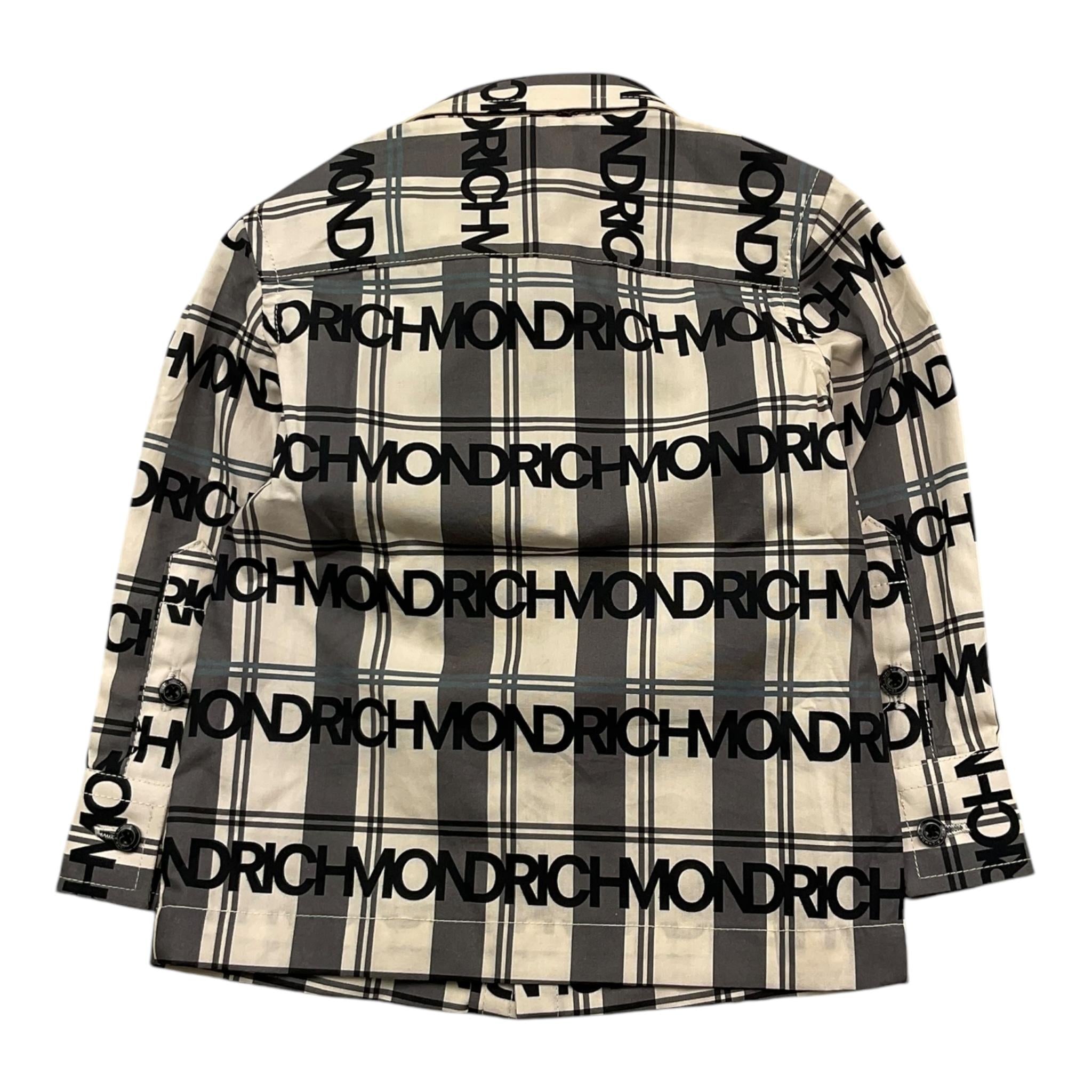 JOHN RICHMOND camicia tinta unita logata con fantasia Panna per Neonato RIA25109CA PANNA JOHN RICHMOND