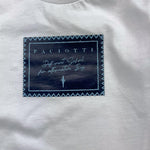 CESARE PACIOTTI shirt girocollo tinta unita con stampa Bianco per Neonato TSP5371B BIANCO CESARE PACIOTTI