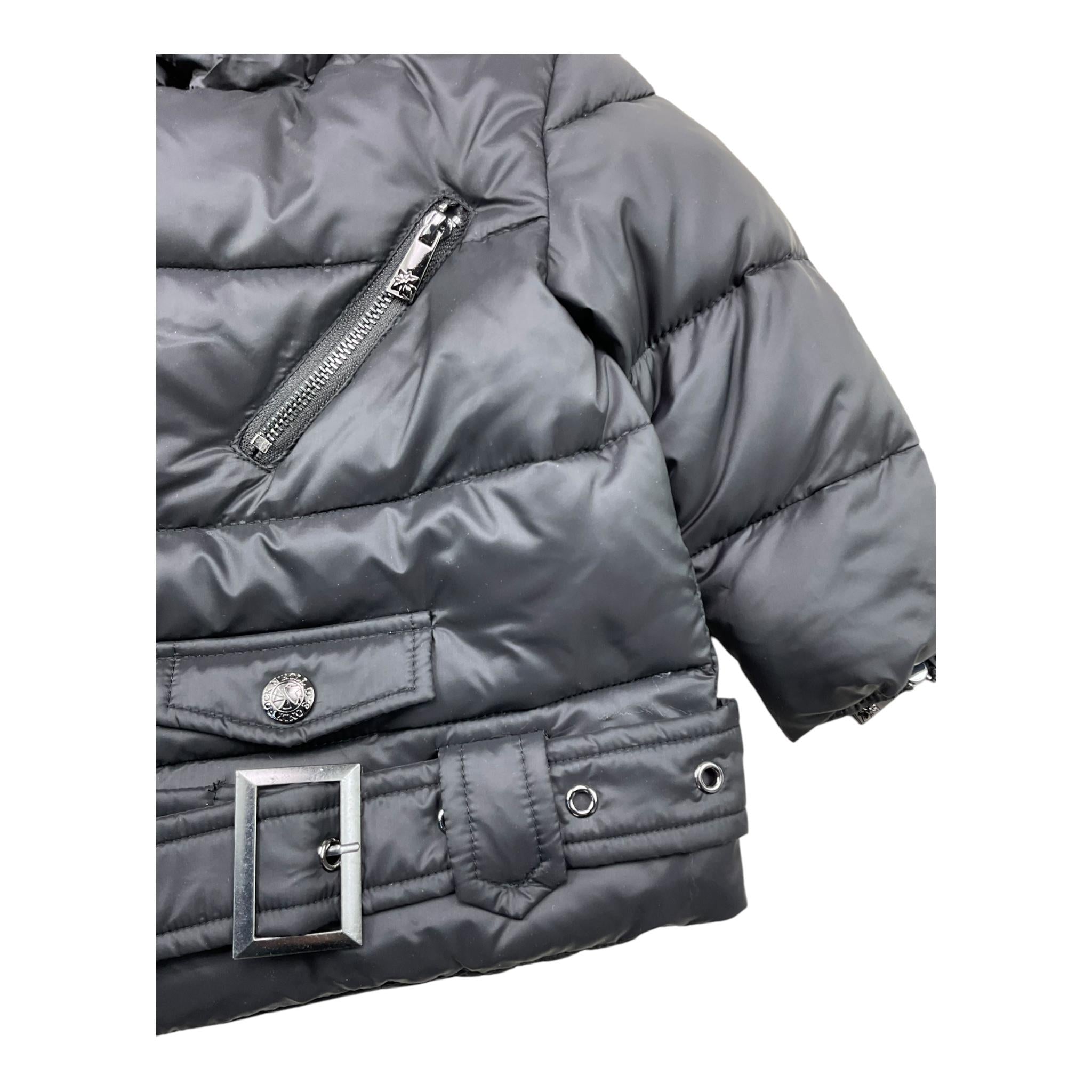 JOHN RICHMOND giubbino tinta unita con zip Nero per Neonata RIA25094PI NERO JOHN RICHMOND