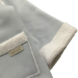 LALALU' cappotto tinta unita con bottoni e cappuccio Azzurro per Neonato GIL1N AZZURRO LALALU'