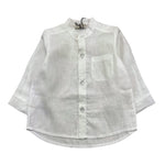 J.O. MILANO camicia tinta unita con collo coreano Bianco per Neonato 376Z2 BIANCO J.O. MILANO