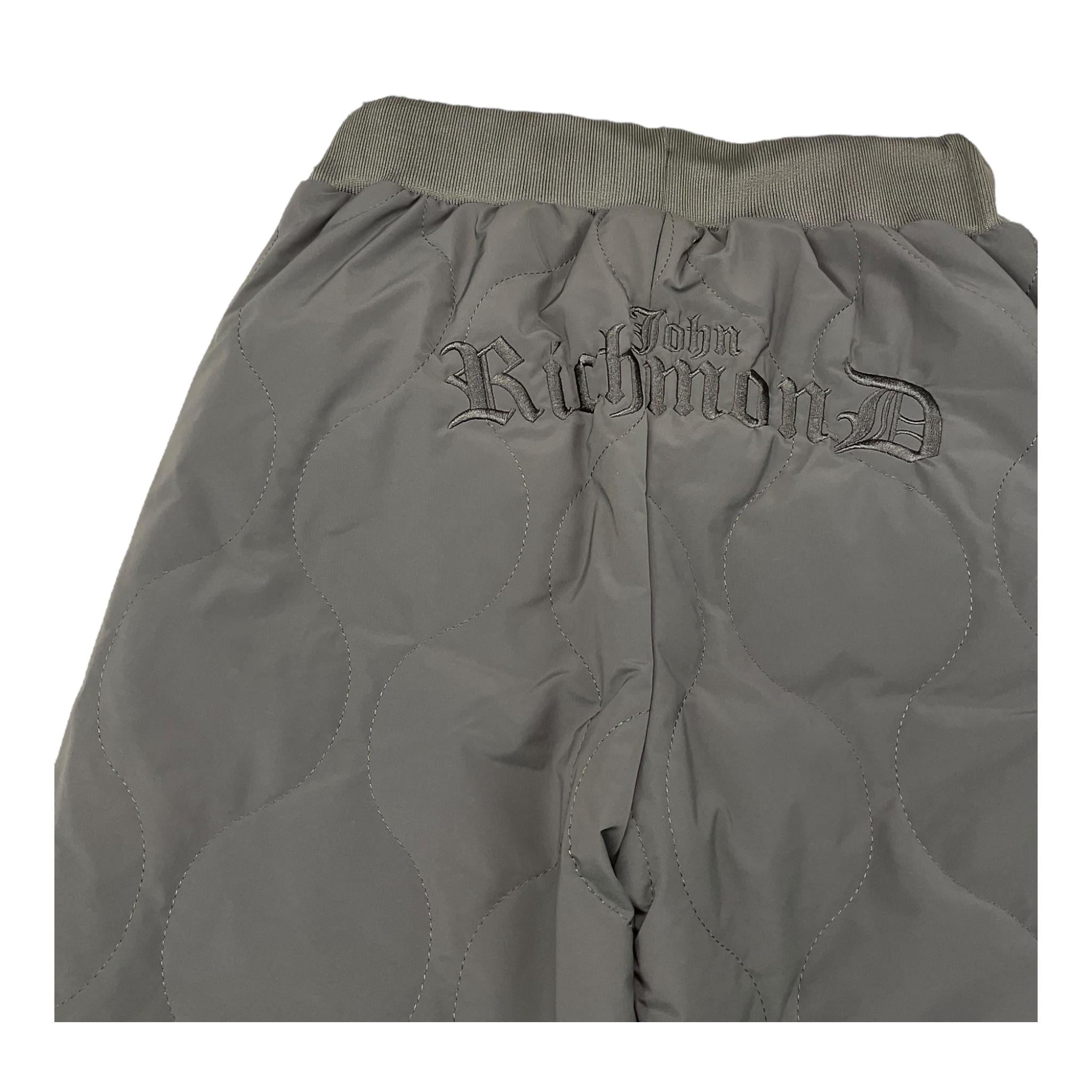 JOHN RICHMOND pantalone tinta unita con elastico in vita Verde per Bambino RBA25069PA VERDE JOHN RICHMOND