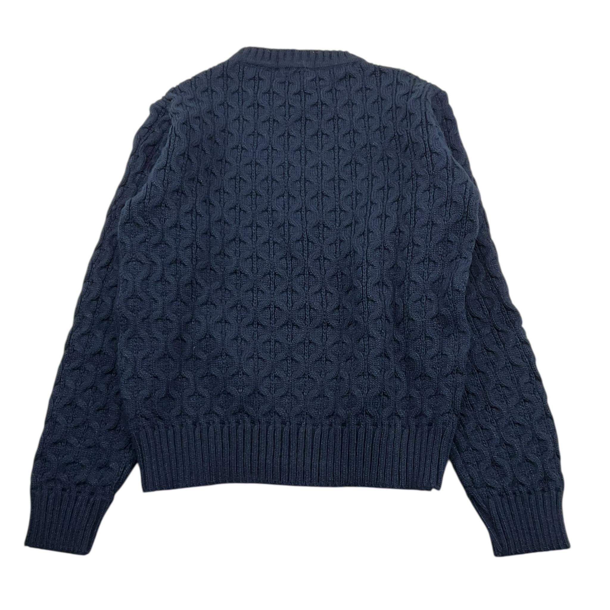DANIELE ALESSANDRINI maglia girocollo tinta unita Blu per Bambino 1231W1408X BLU DANIELE ALESSANDRINI