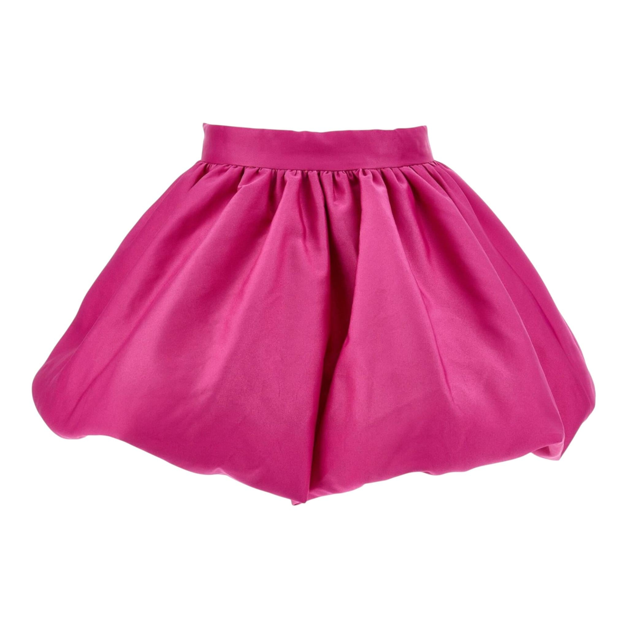 MONNALISA gonna tinta unita Magenta per Neonata 11B704 MAGENTA MONNALISA