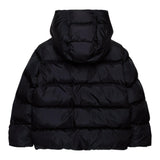 DSQUARED2 giubbino bicolore con cappuccio e stampa logo Nero per Bambino DQ2449 NERO DSQUARED2