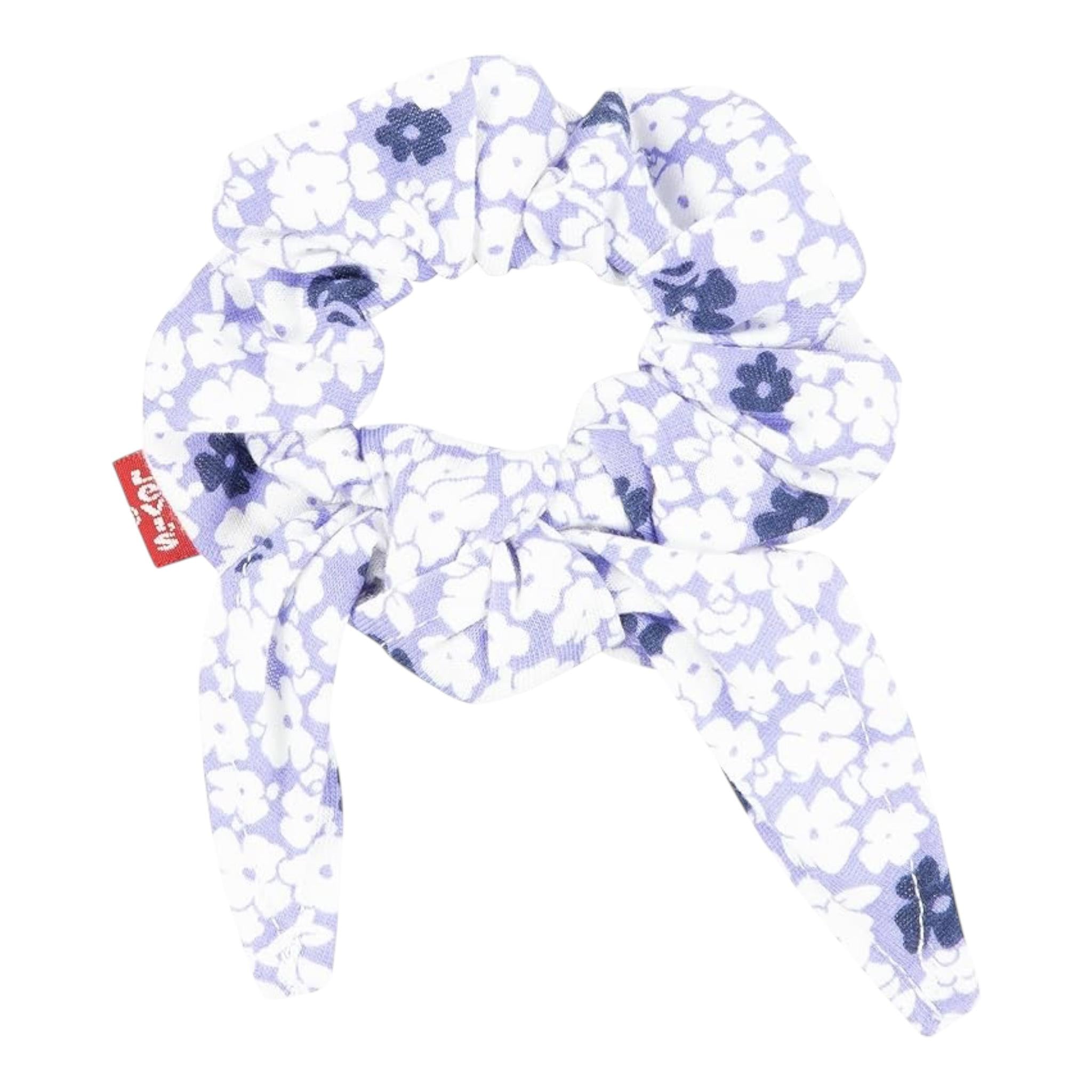 LEVI'S shirt girocollo tinta unita con stampa in contrasto ed elastico per capelli Blu per Bambina 3EJ311 BLU LEVI'S