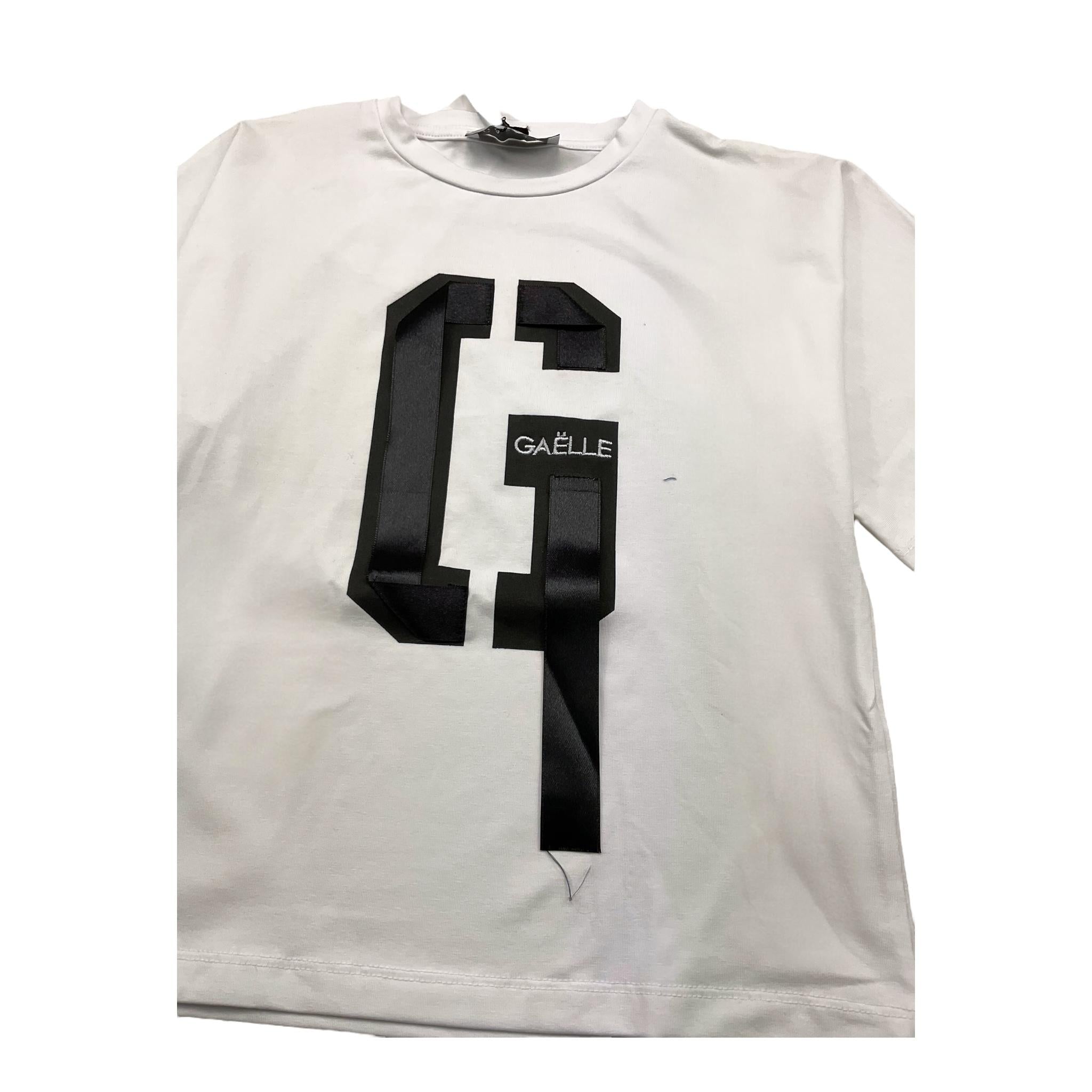 VICOLO t-shirt girocollo tinta unita con logo Bianco per Bambina 2742MZ00412 BIANCO VICOLO