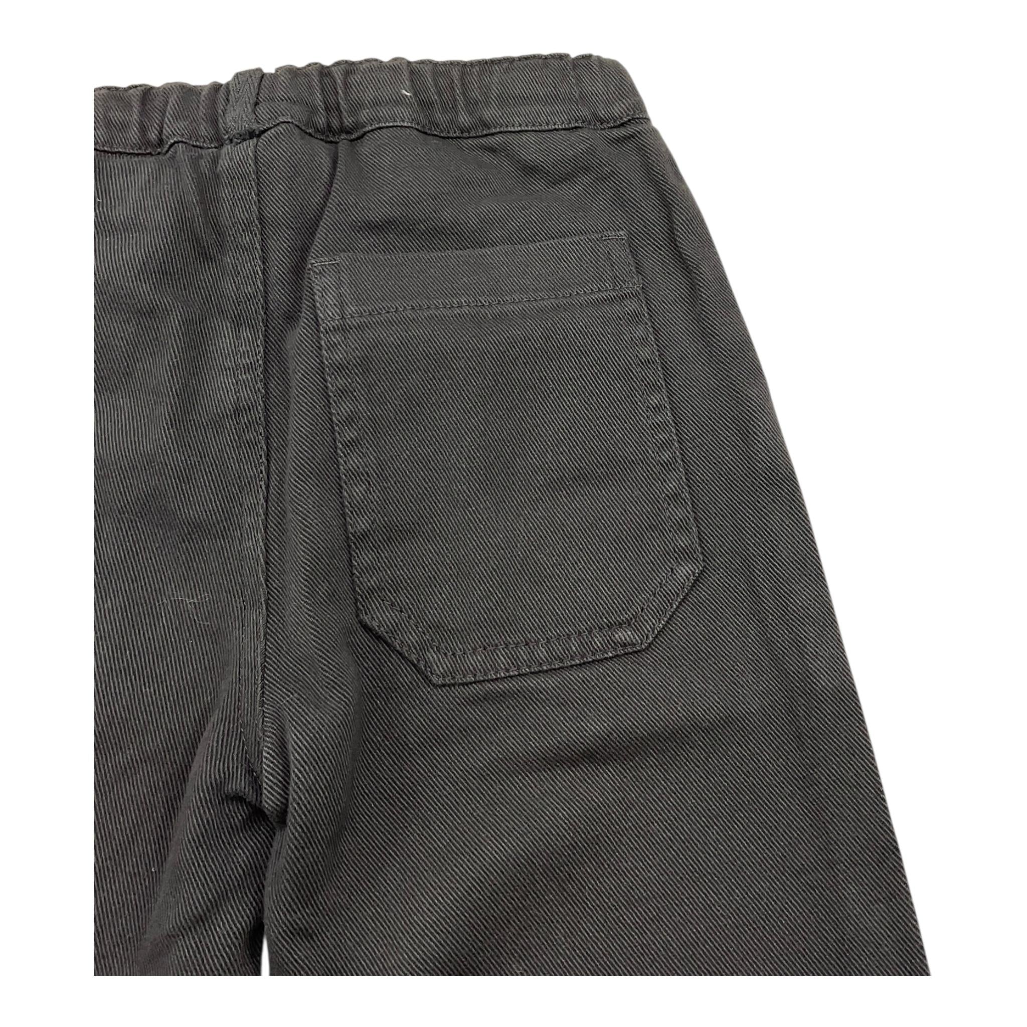 ZHOE & TOBIAH pantalone tinta unita con elastico in vita Grigio per Neonato PJK17X GRIGIO ZHOE & TOBIAH