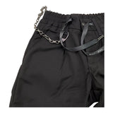 CFBS pantalone tinta unita con elastico in vita Nero per Bambino 21010 NERO CFBS