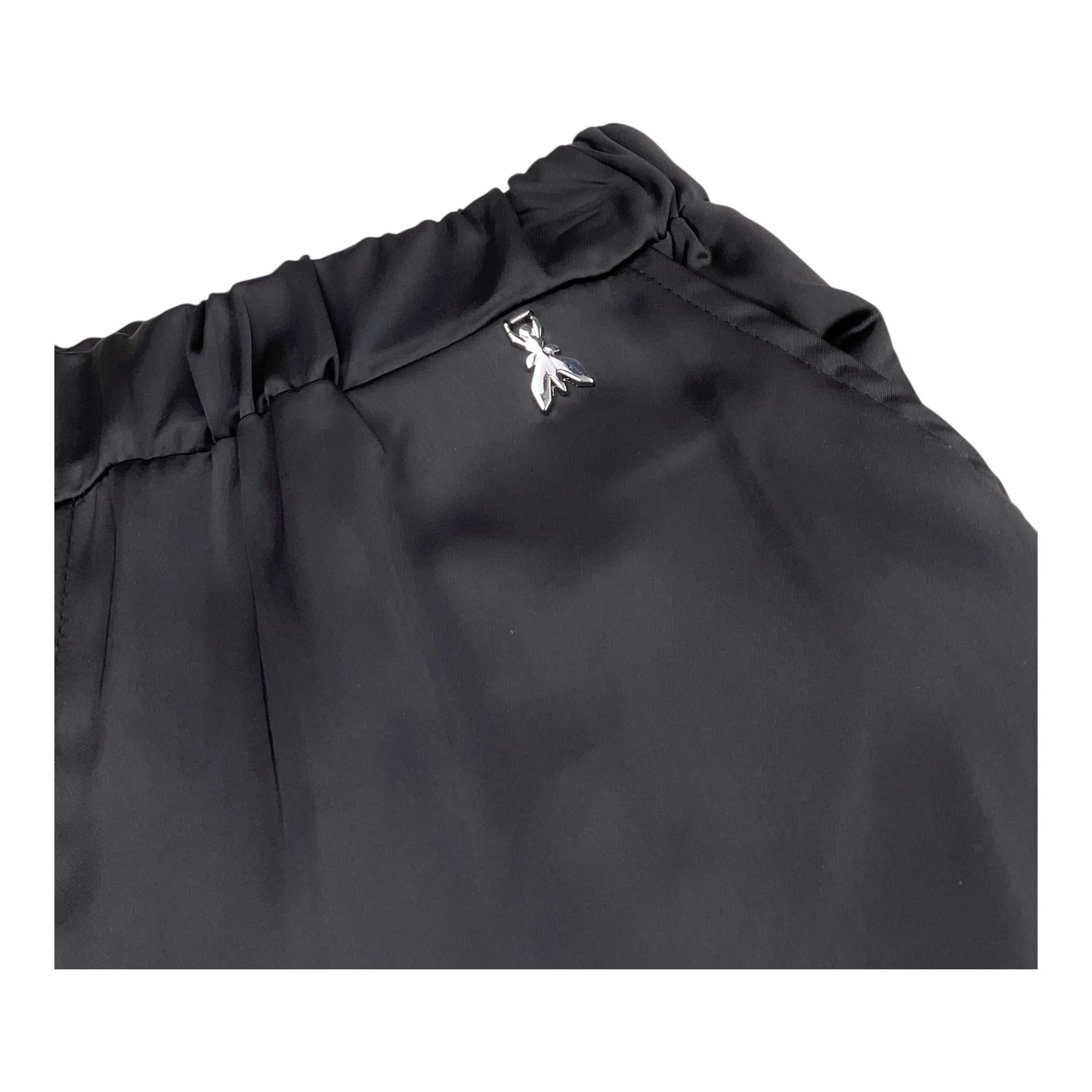 PATRIZIA PEPE pantalone tinta unita con elastico in vita Nero per Bambina 7P0334X NERO PATRIZIA PEPE