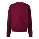 LES COYOTES DE PARIS felpa tinta unita girocollo con stampa Bordeaux per Bambina 12221106 BORDEAUX LES COYOTES DE PARIS