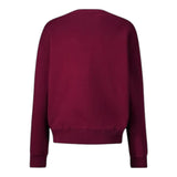 LES COYOTES DE PARIS felpa tinta unita girocollo con stampa Bordeaux per Bambina 12221106 BORDEAUX LES COYOTES DE PARIS