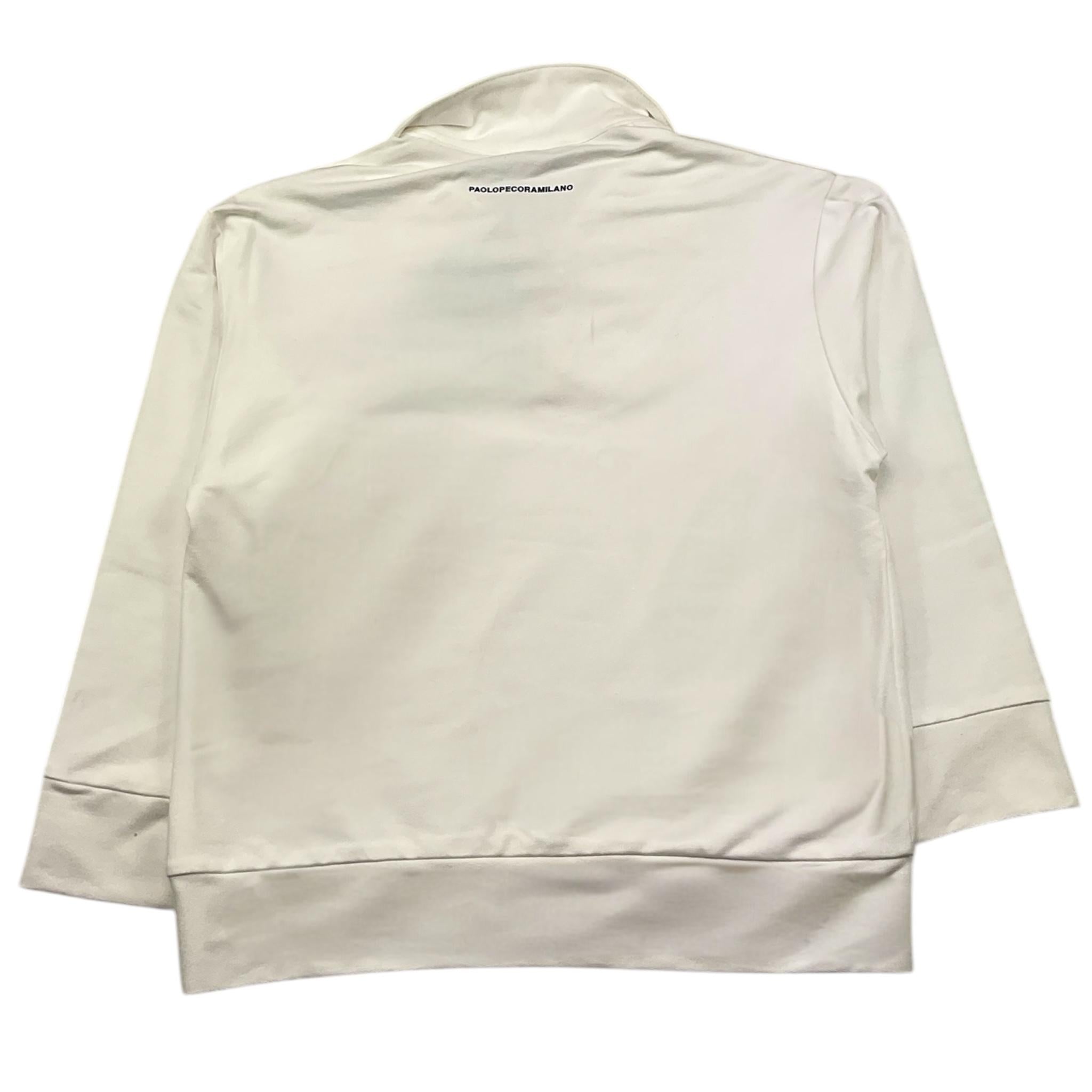 PAOLO PECORA polo manica lunga tinta unita con zip Bianco per Bambino PP4129 BIANCO PAOLO PECORA