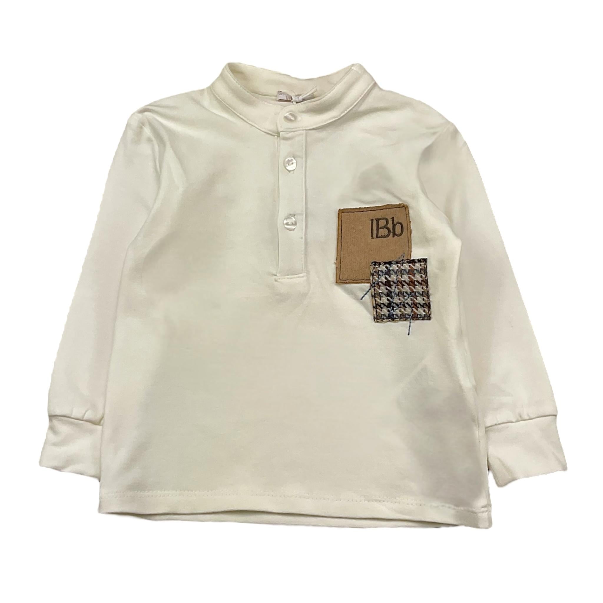 LE BEBE' shirt tinta unita con bottoni e stampa Bianco per Neonato LBB5189 BIANCO LE BEBE'