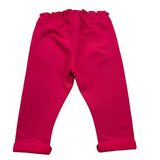 GIVENCHY pantalone tuta tinta unita cn stampa paillettes Fuxia per Neonata H0417 FUXIA GIVENCHY