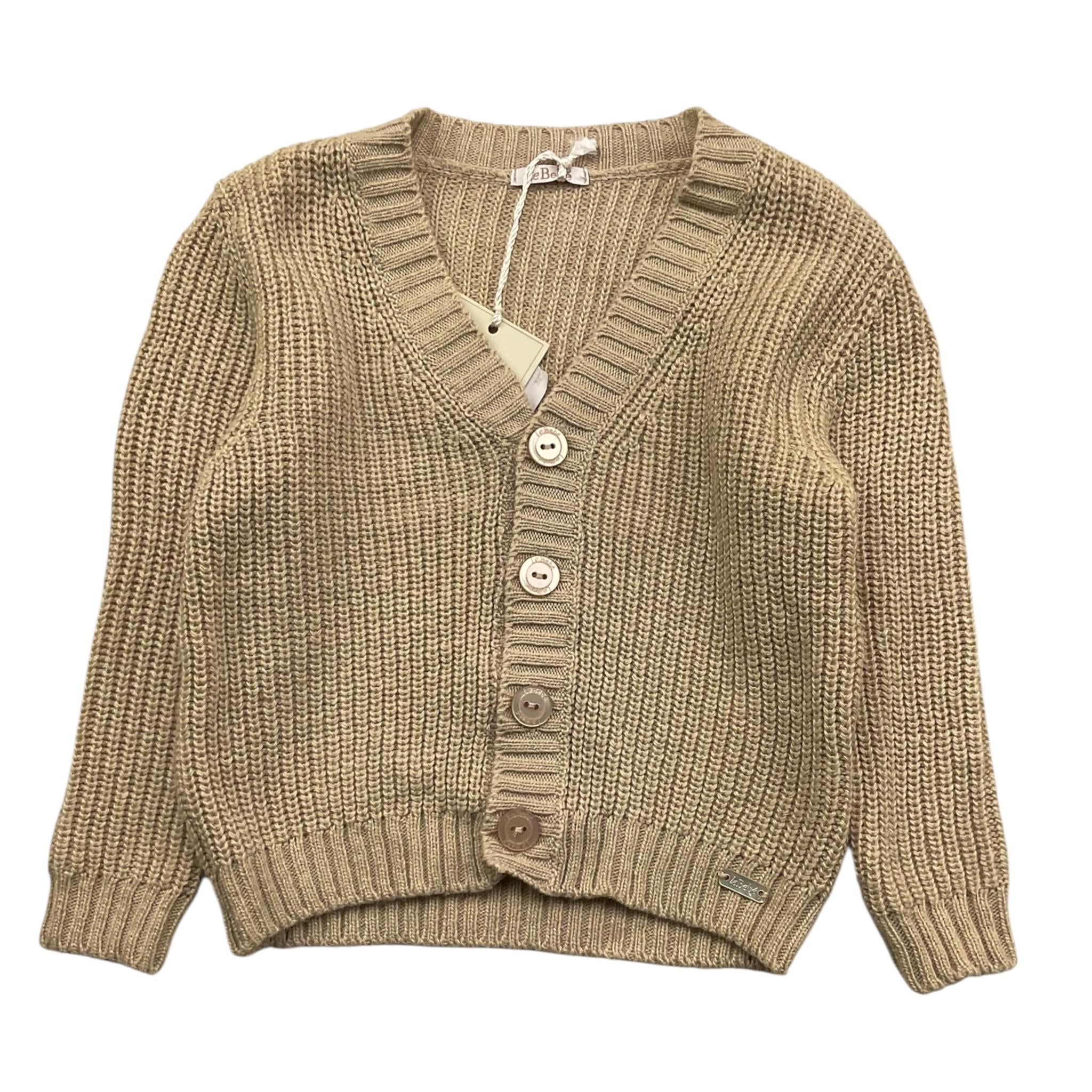 LE BEBE' cardigan tinta unita il maglia Beige per Neonato LBB4341 BEIGE LE BEBE'