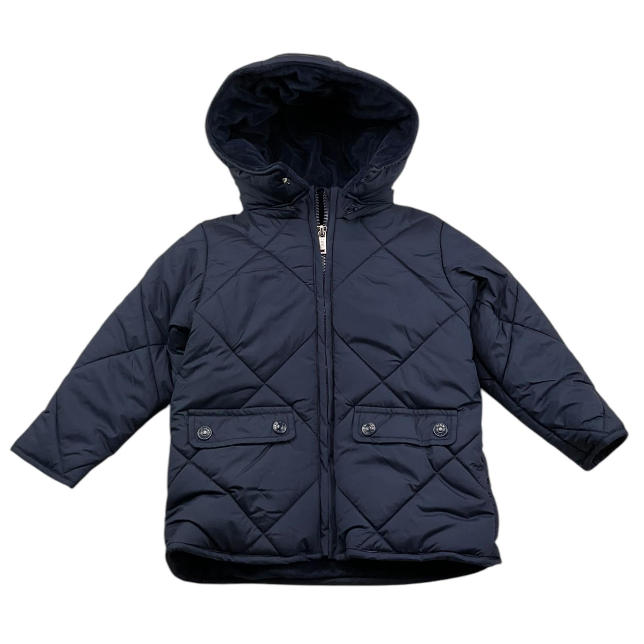 EMC giubbino tinta unita con cappuccio Blu per Neonato AC1208 BLU EMC