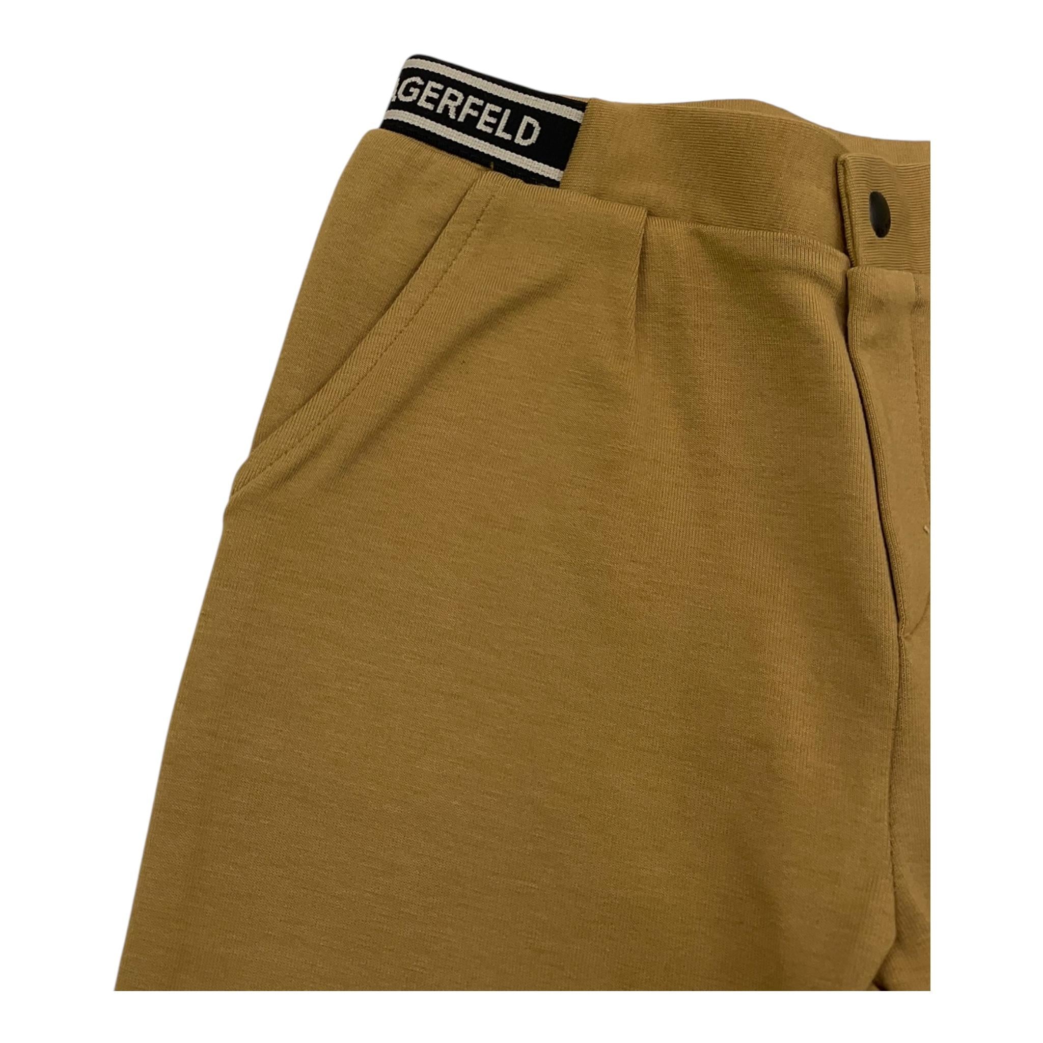 KARL LAGERFELD pantalone tuta tinta unita Cammello per Neonato Z302933 CAMMELLO KARL LAGERFELD