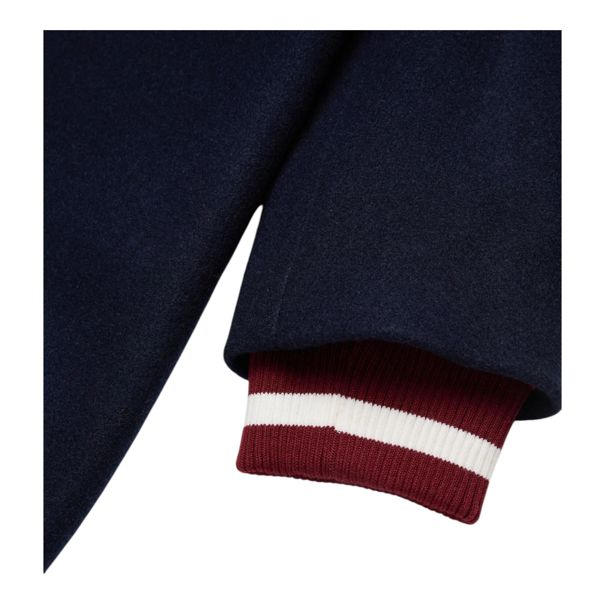 DSQUARED2 cappotto tinta unita con ricami Blu per Bambino DQ2592 BLU DSQUARED2