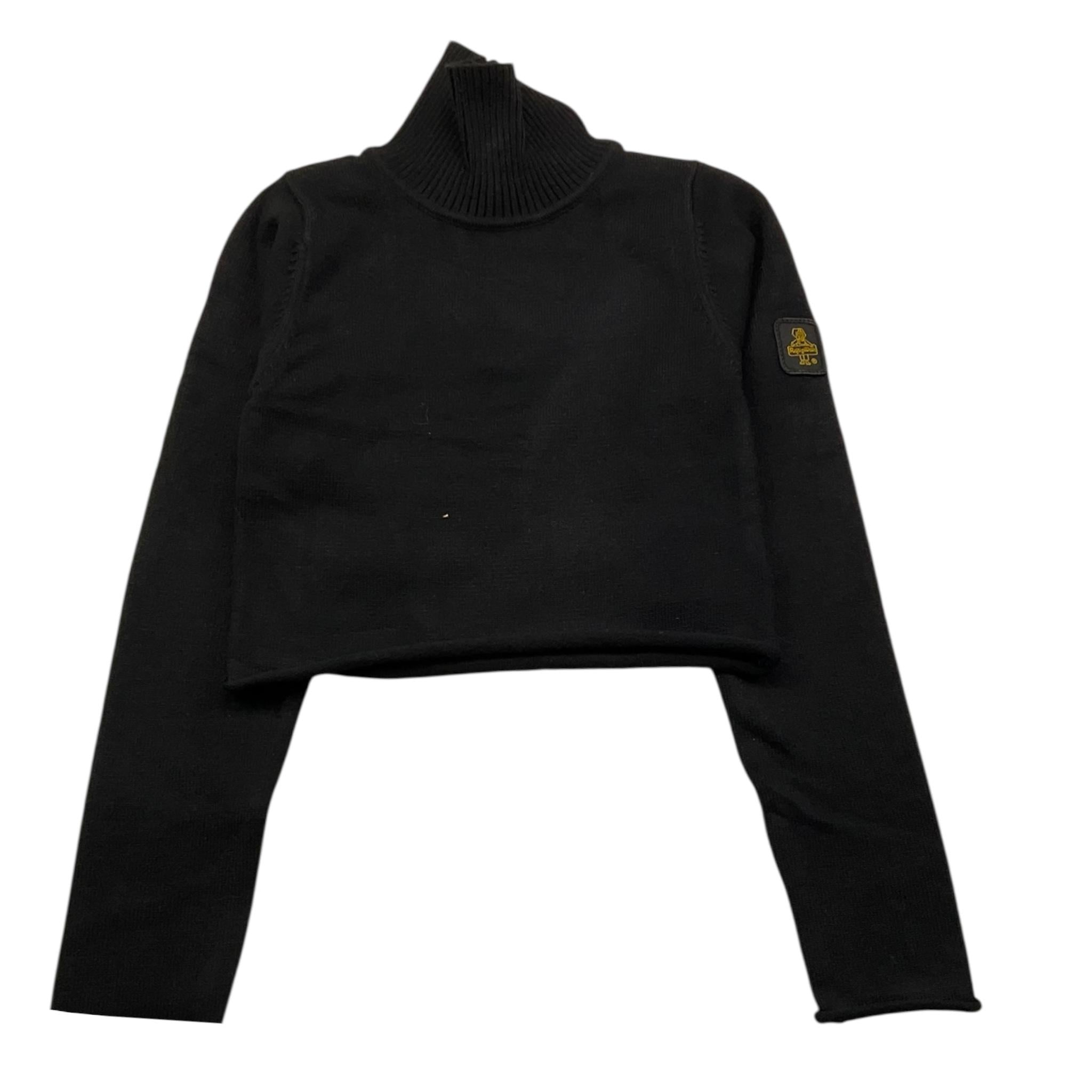 REFRIGIWEAR maglia mezzo collo tinta unita Nero per Bambina RWG915 NERO REFRIGIWEAR