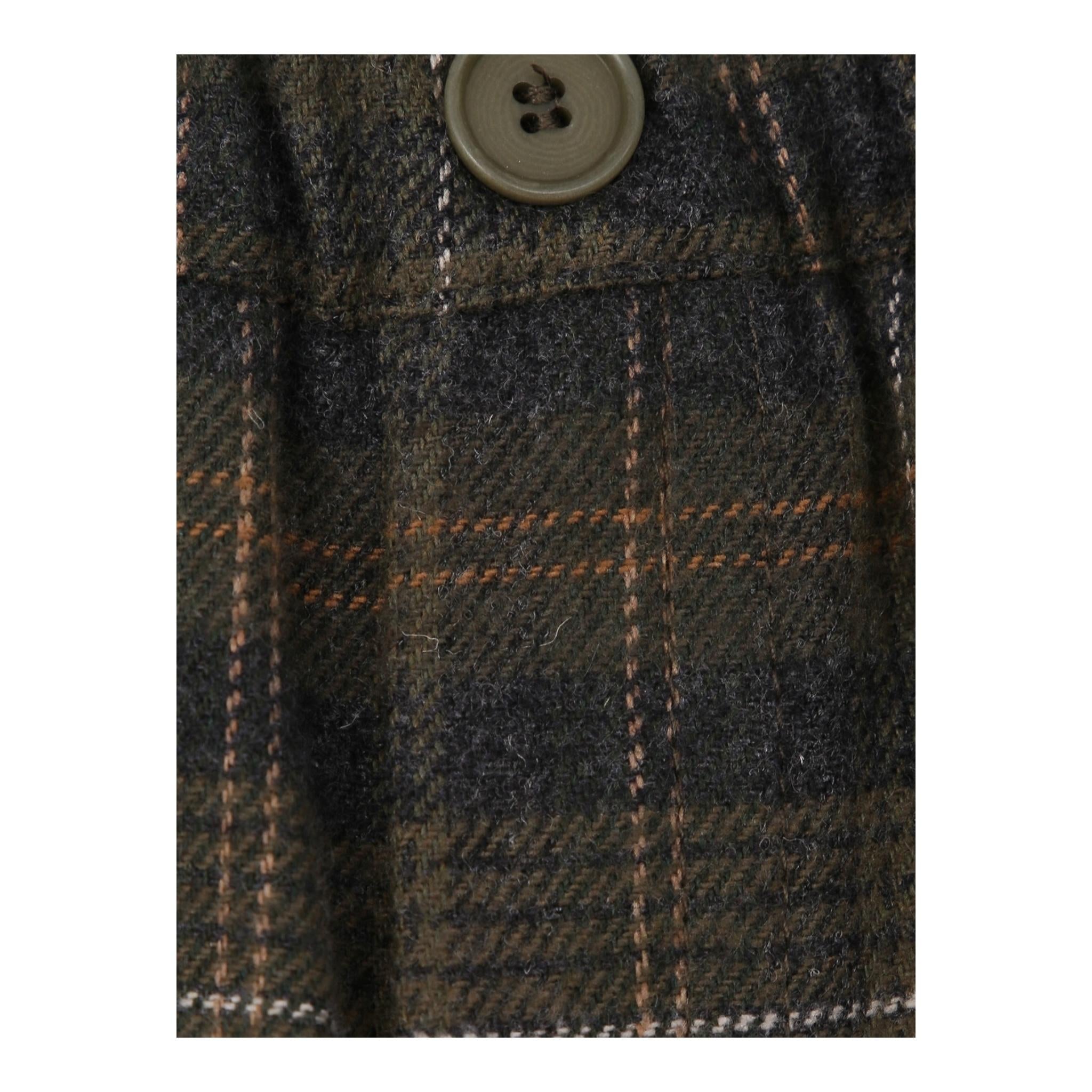 IL GUFO pantalone tinta unita con fantasia a righe Verde per Neonato A24PL389C3157 VERDE IL GUFO