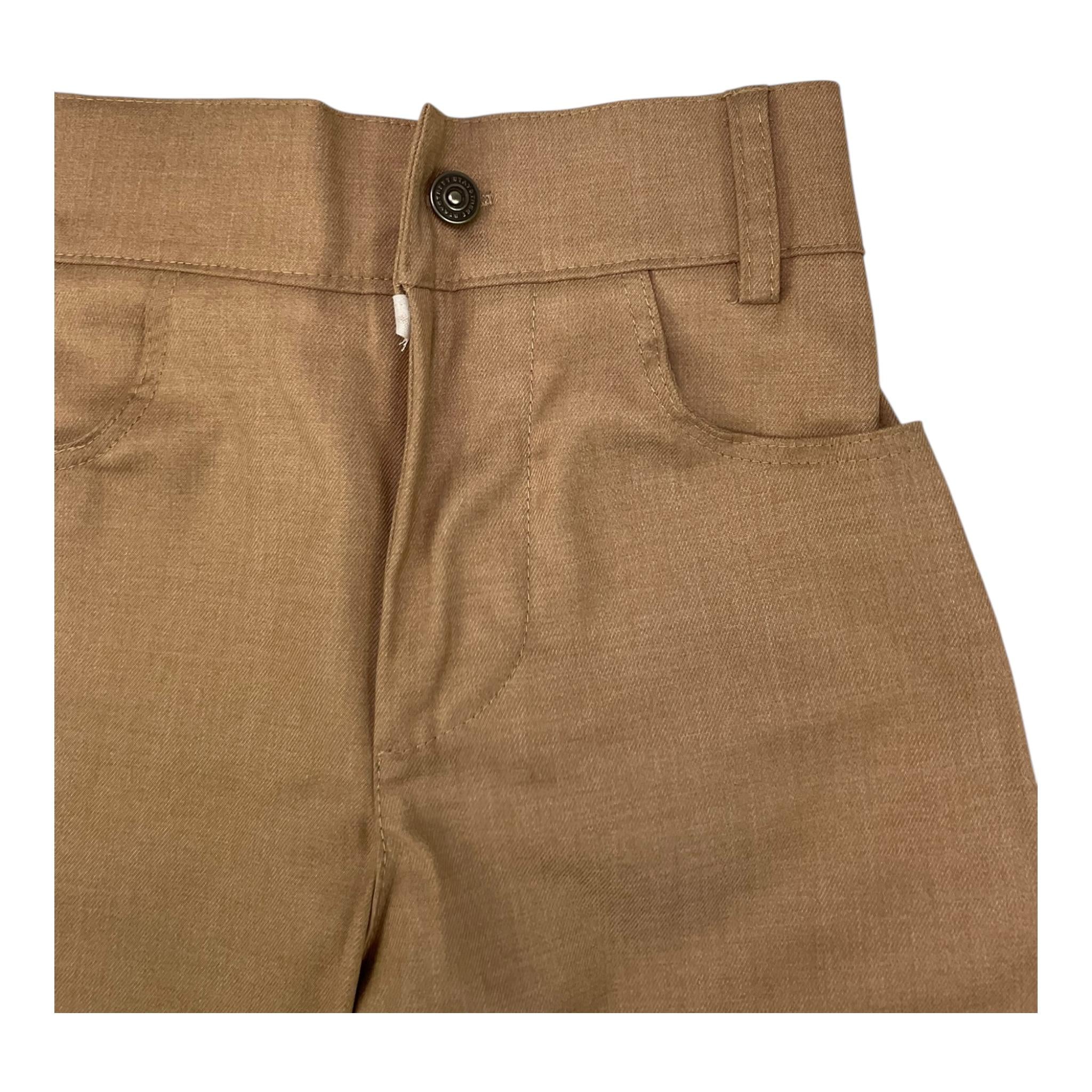 STAY STREET pantalone tinta unita con elastico in vita Biscotto per Bambino PB3006 BISCOTTO STAY STREET