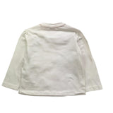 Y-CLU shirt tinta unita girocollo con stampa Bianco per Neonato BYN10772 BIANCO Y-CLU