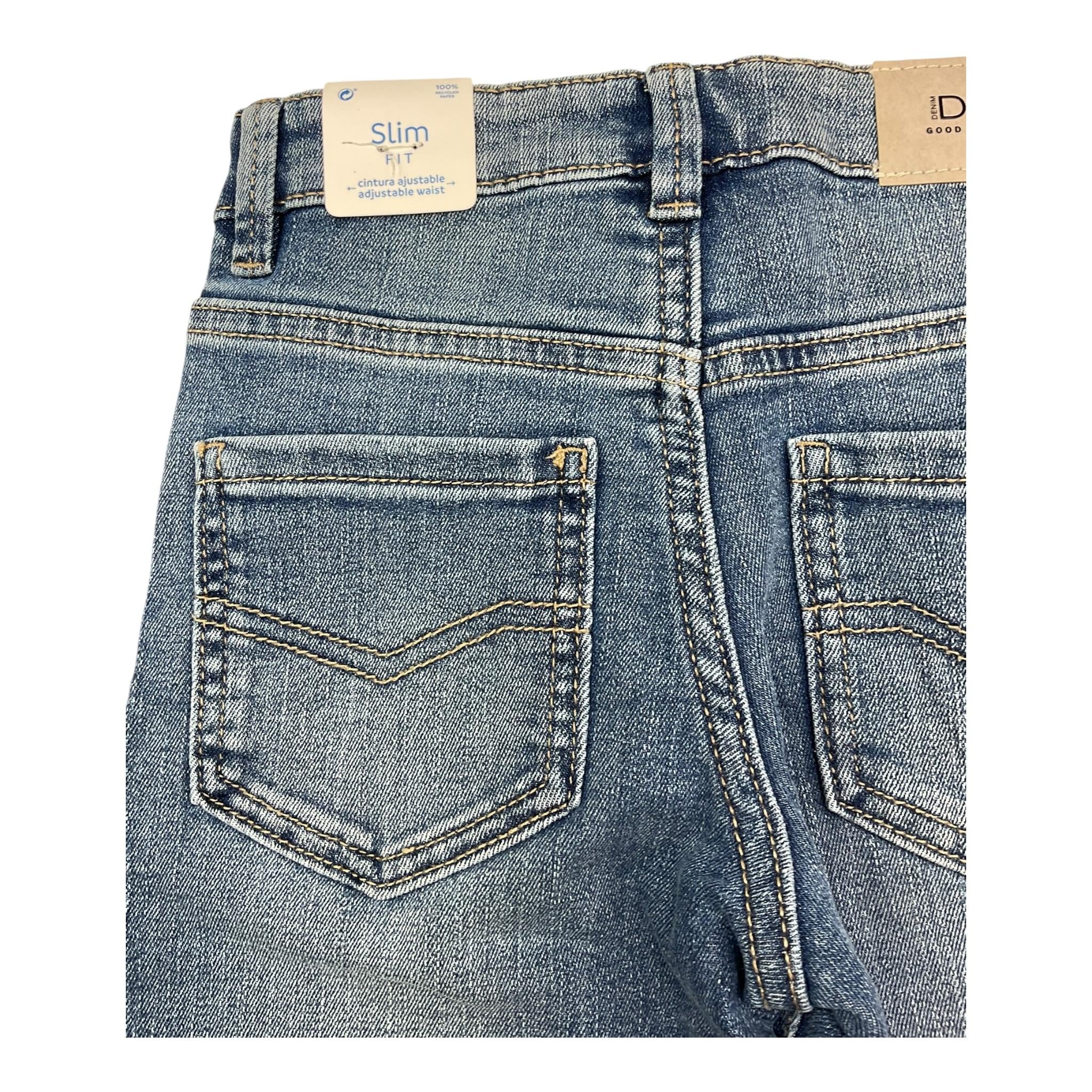 MAYORAL jeans tinta unita con girovita regolabile Blu per Bambino 504X BLU MAYORAL