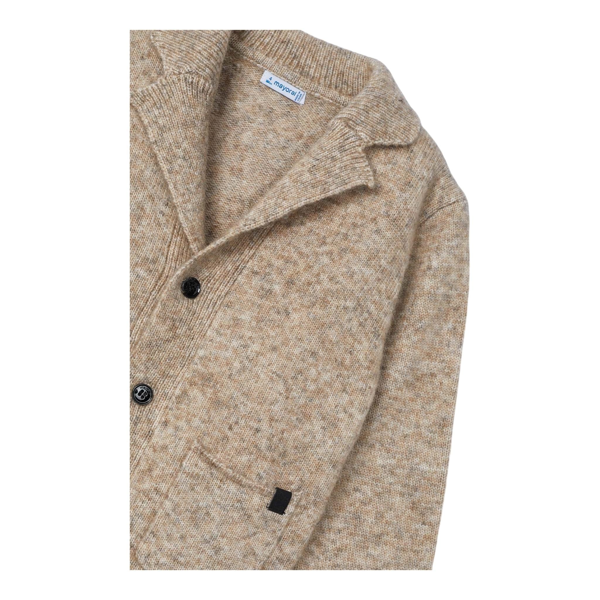 MAYORAL cardigan modello giacca tinta unita Beige per Bambino 4459 BEIGE MAYORAL